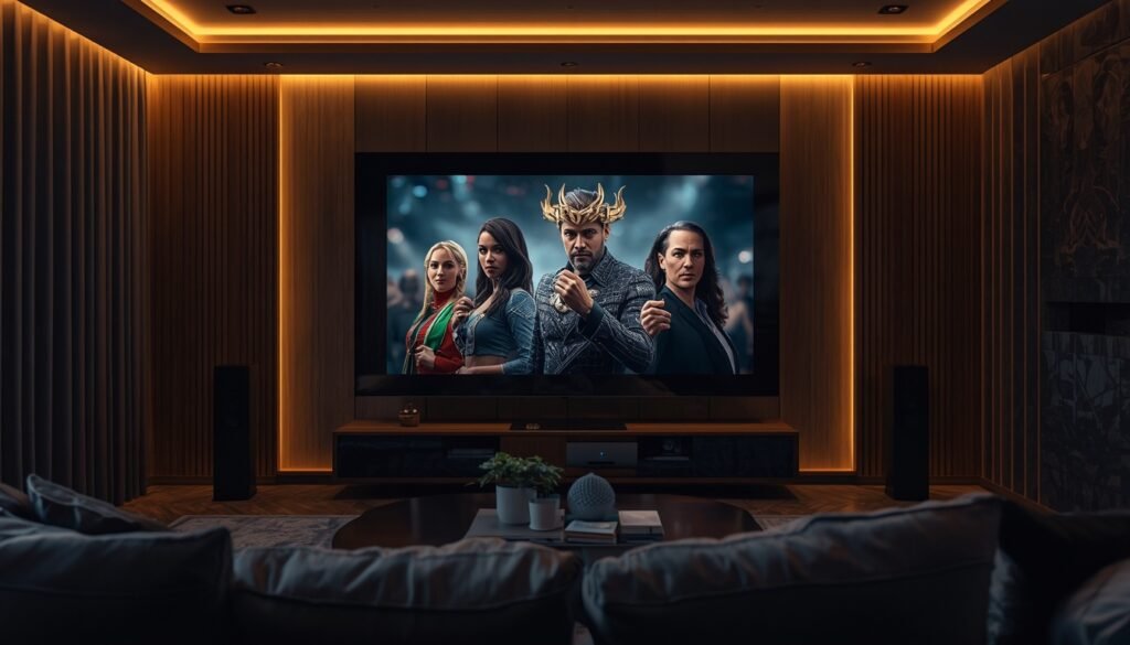 Bestes IPTV Erlebnis in 4K Qualität 2026, Premium Home Cinema