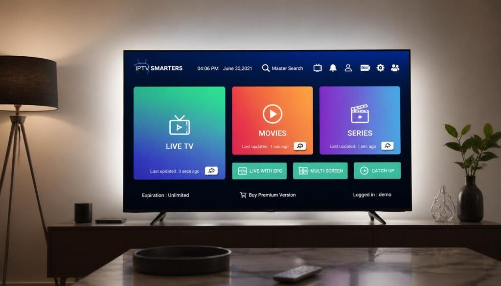 Smarte One IPTV auf Smart TV installieren und aktivieren