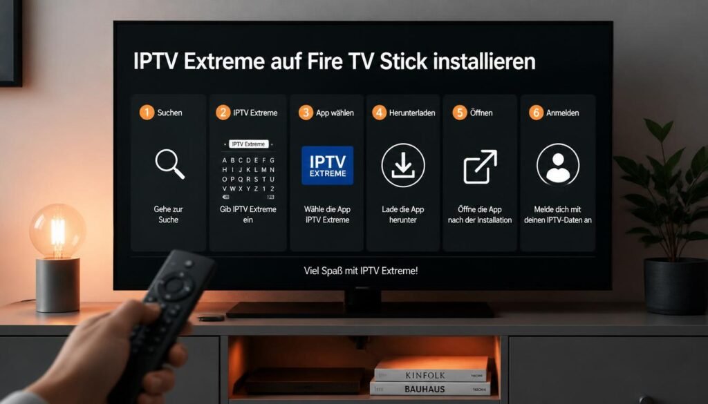 Installation von IPTV Extreme auf Fire TV Stick